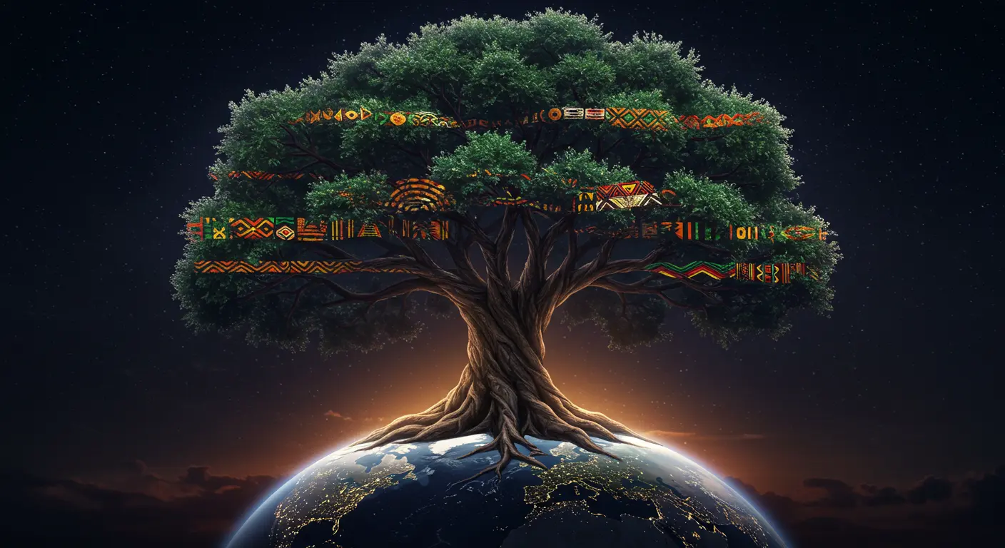 Sacred Tree - Symbol of UAN-EP's commitment to environmental preservation and indigenous wisdom